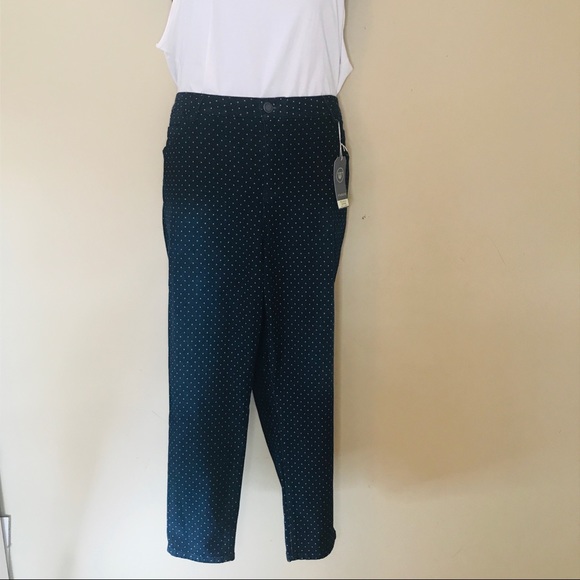 Size 22W | Wit & Wisdom Denim Polka Dot Jeans - Picture 10 of 16